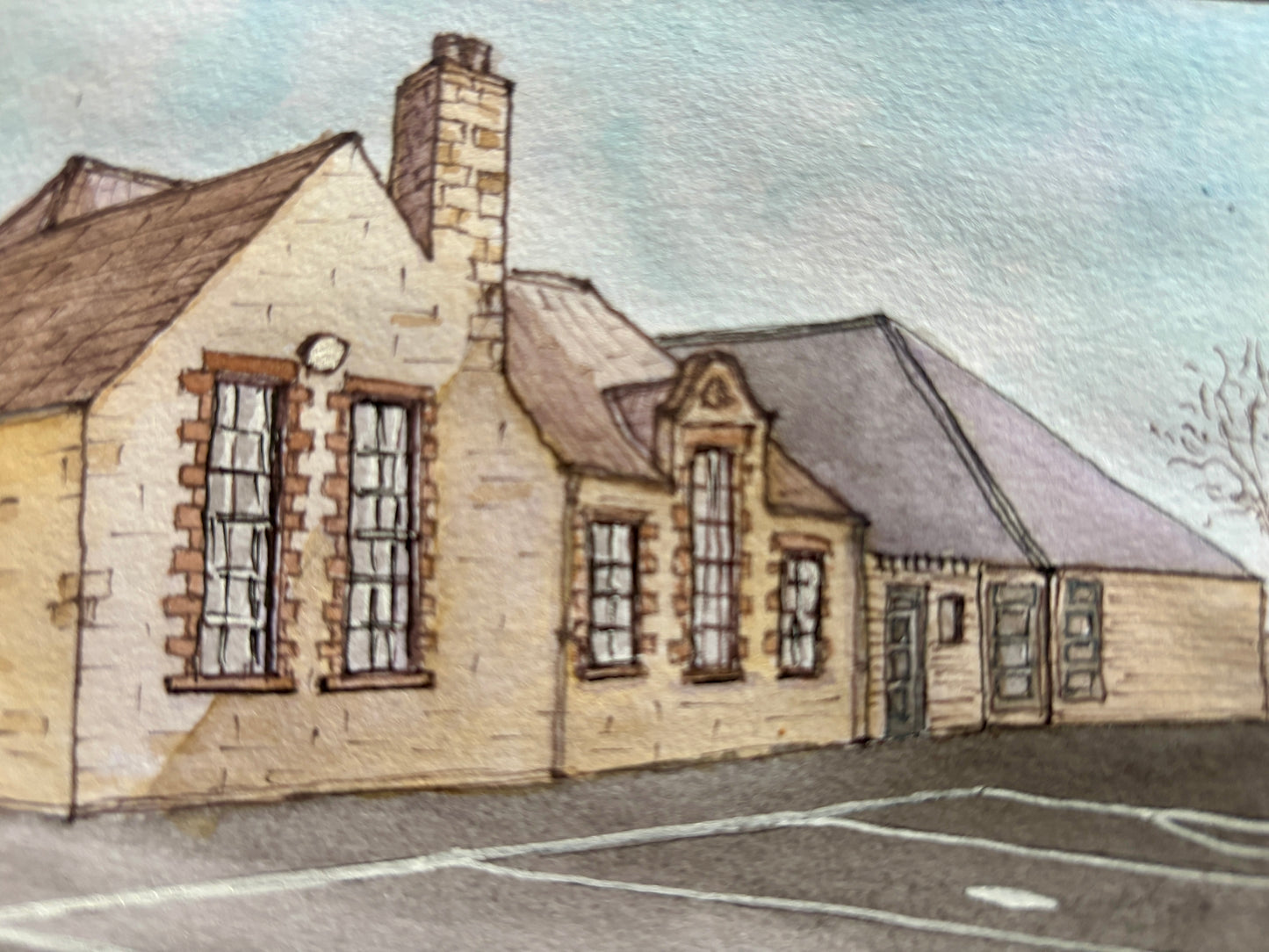 Dirleton Primary School. Original or Print available