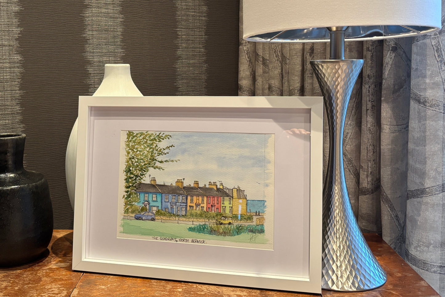 The Quadrant, North Berwick. Original and Print
