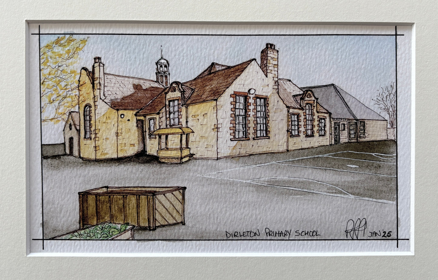 Dirleton Primary School. Original or Print available