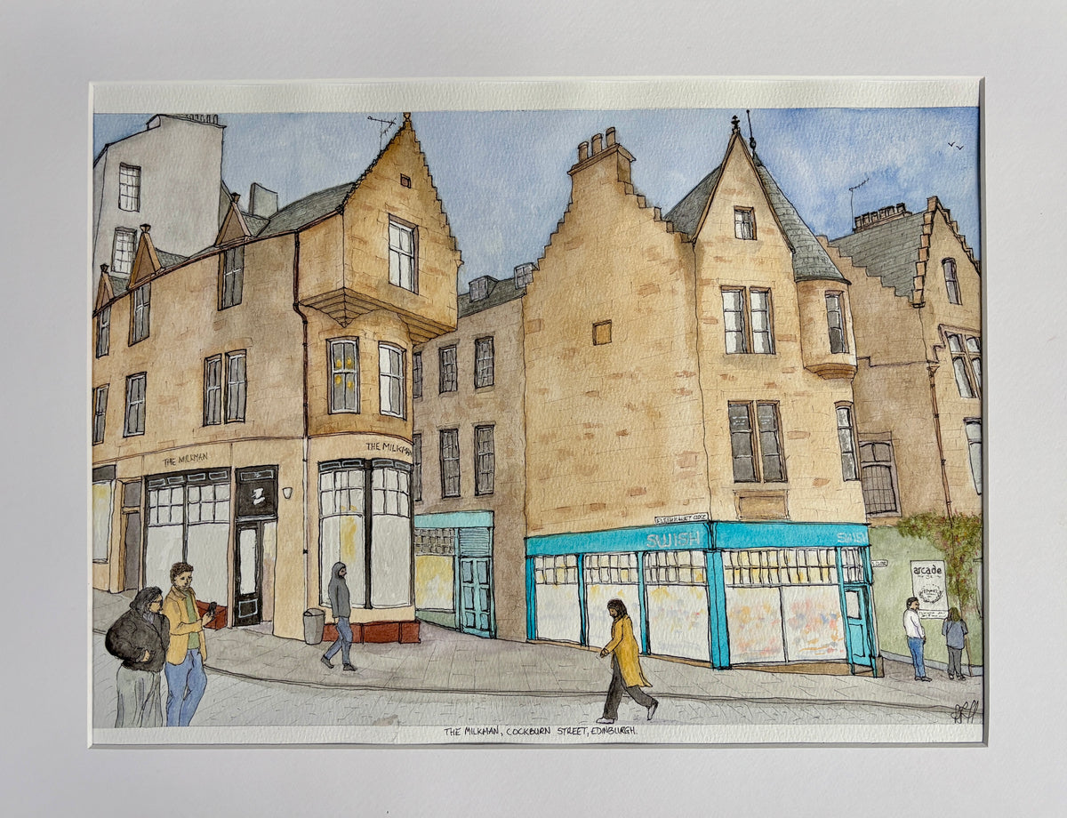 The Milkman, Cockburn Street, Edinburgh