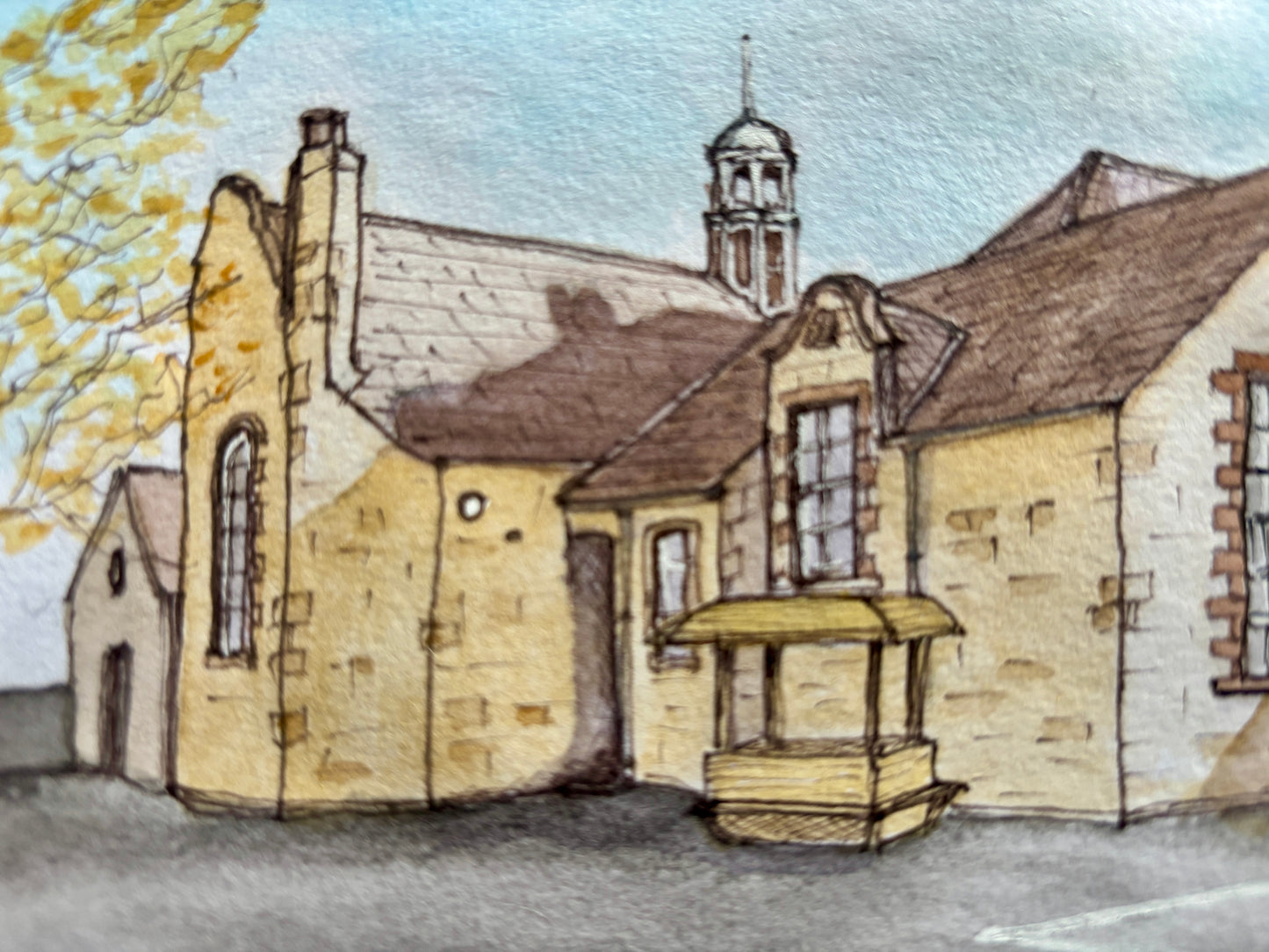 Dirleton Primary School. Original or Print available