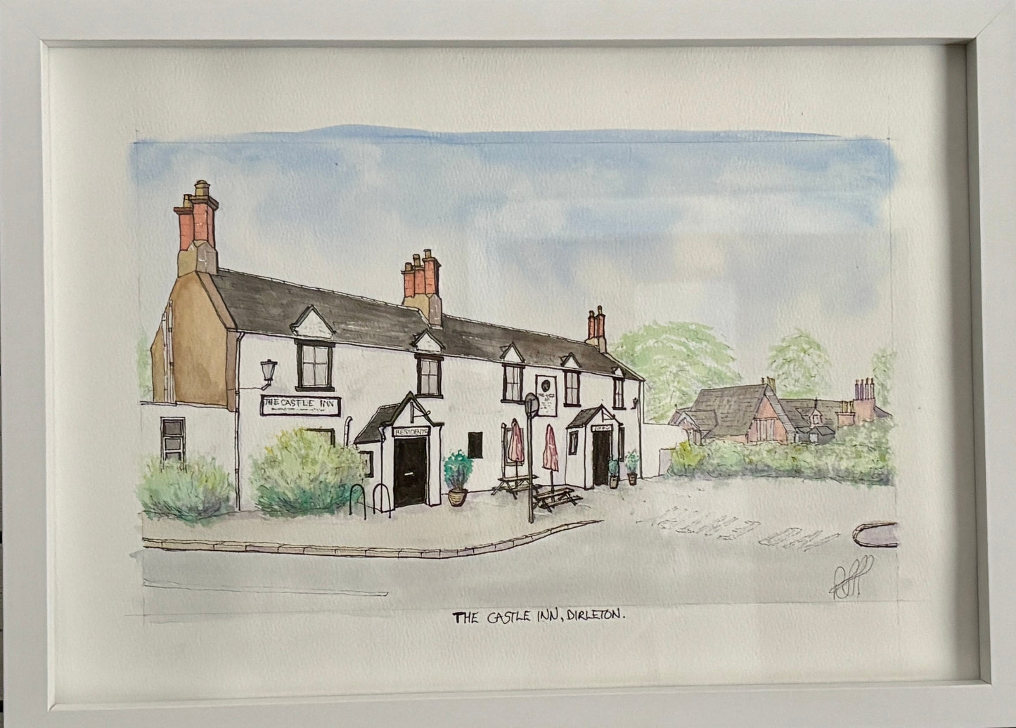 Castle Inn, Dirleton. Original or print